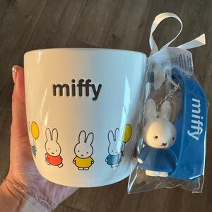 MIFFY Mug and Keychain Set NWT ❤️